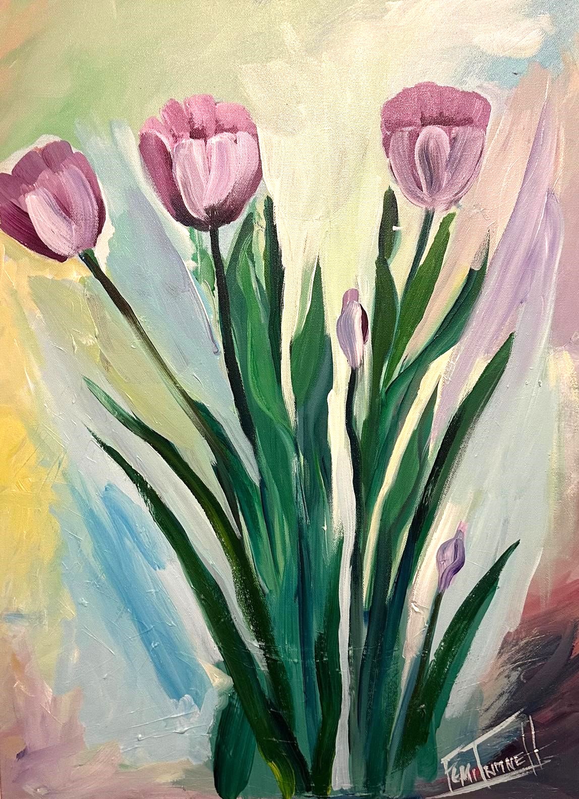 Blush Tulips